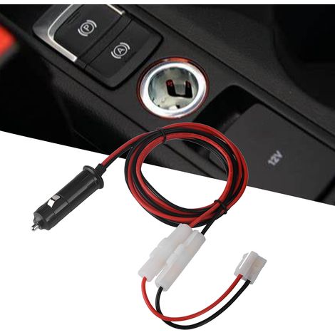 Câble d'alimentation en forme de T pour allume-cigare, compatible avec les radios mobiles YAESU FT-7900/7800/8800/8900/1907 (1/5)