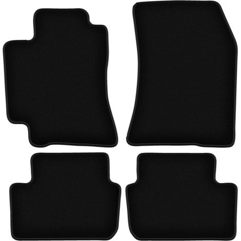 Tapis de sol BASIC en velours noir pour : Lexus IS I berline (1998-2005) (1/5)