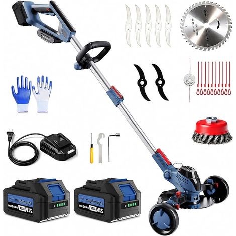 Coupe-Bordures sans Fil 5 en 1, Brushless 900W, Dresse-Bordures
