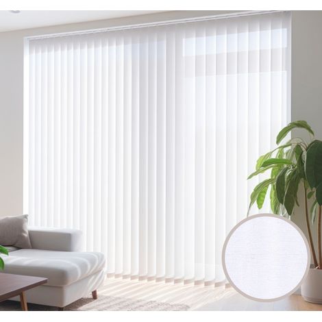 Kit store californien vertical 240 x 200 cm - Blanc (1/2)