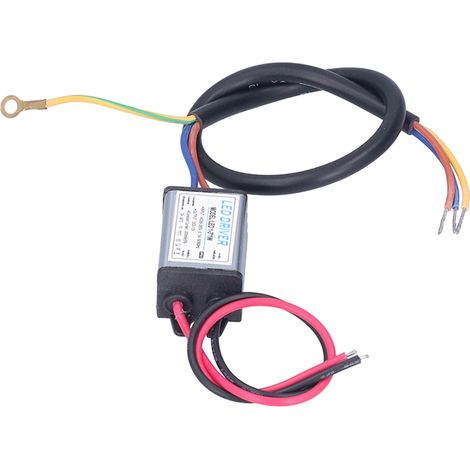 Alimentation LED à tension constante DC3‑12V 300mA pour lampe, transformateur d'alimentation AC95‑265V (1/5)