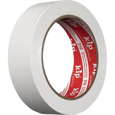 Cinta protectora de PVC 318 blanco L.33m An.30mm Rl.KIP (Por 10)