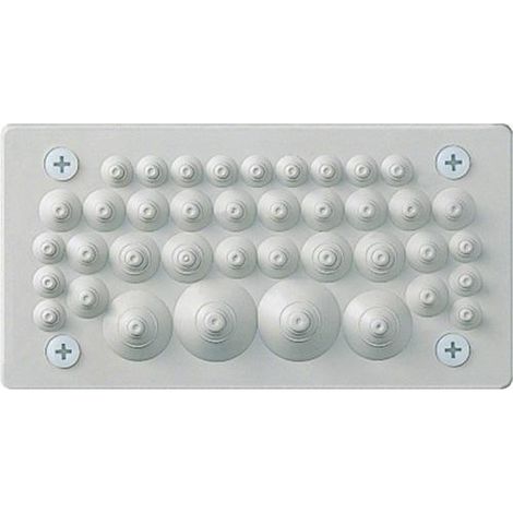hager FZ402 componente eléctrico 240x130x30 mm