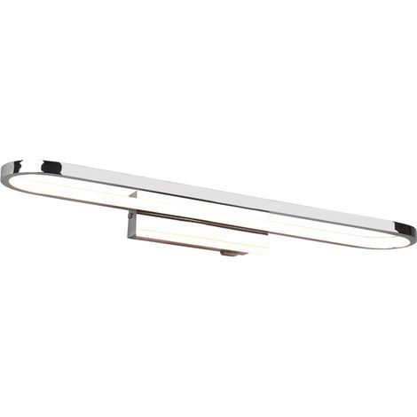 Applique murale led moderne gianni chrome ip44 trio lighting (1/5)