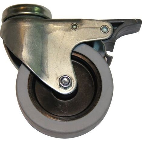 Roulette Nova Gummi Grispivot Durchmesser 100 - Höhe 121 - 60 x 60