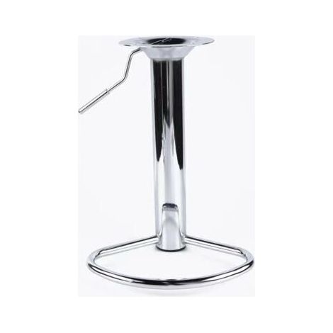 Tabouret de bar pivotant, accessoires, pièces de rechange robustes en acier, design moderne avec poignée, montage facile, universel avec repose-pieds, entraxe de vis 8x8 cm (1/4)