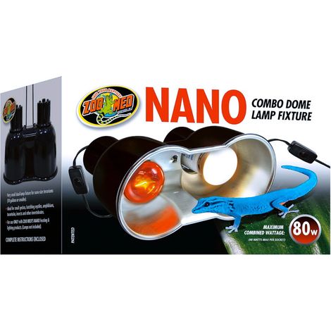 Lampe zoo med nano combo dome 80 Watt poliertes Aluminium (1/2)