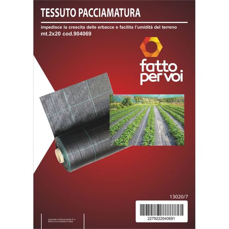 TESSUTO PACCIAMATURA 100GR MT.2X20