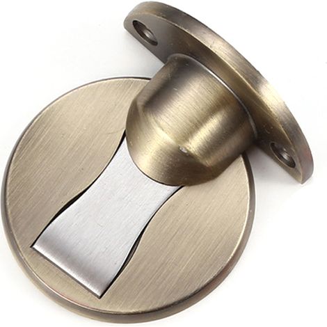 Unsichtbarer magnetischer Türstopper aus Edelstahl, magnetischer Bodentürhalter für Edelstahl