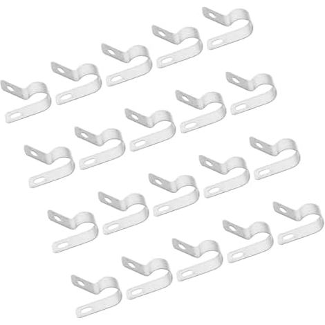 Hochleistungs-Kabelklemmen aus dickem Edelstahl, 50er-Packung, hohe Kapazität, zur Organisation von elektrischen Haushalts- und Industriekabeln - (1/5)