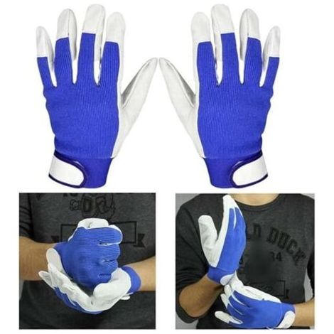 BUNTHAUS Schweißhandschuhe, hitzebeständiger Lederhandschuh für WIG-Schweißgerät/Grill/BBQ/Ofen/Kamin/Holzofen (2 Paar) T Audacity