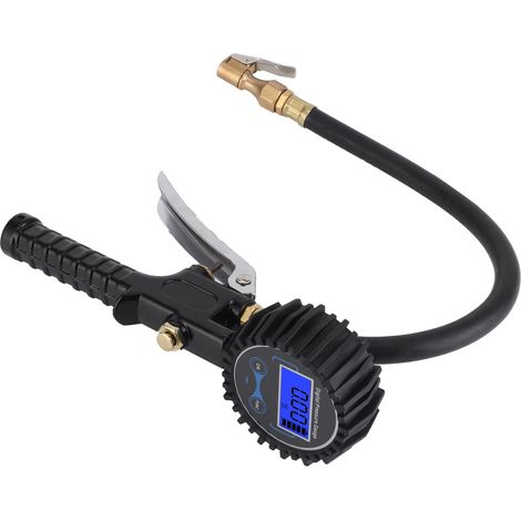 Reifendruckmesser mit 200 PSI LCD-Digitalanzeige und hoher Genauigkeit für Auto und Motorrad (1/5)