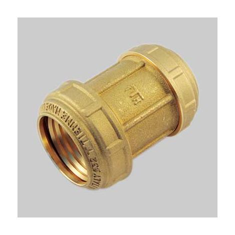 RACCORDO DIRITTO DOPPIO PN 25 COBRARING 25 x 25 TIEMME