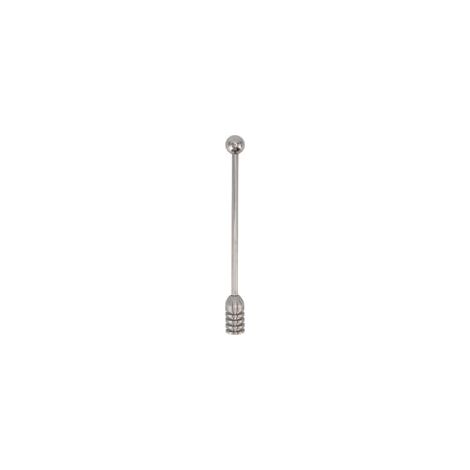 Bâtonnet à miel 15,5 cm en acier inoxydable 304, design cannelé, nettoyage facile, bâtonnet mélangeur à miel, bâtonnet mélangeur à café (1/5)