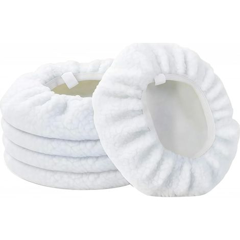5 pièces tampon de polissage 10 pouces pour polisseuse lustreuse cireuse de voiture - (1/5)