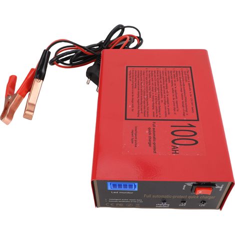 Caricabatterie intelligente MF-2 da 200 W con protezione rapida automatica per moto, camion, imbarcazioni, spina UE (1/5)