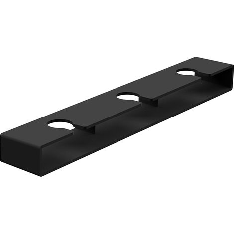 Étagère, porte-gobelet, nouveau modèle - Noir, lot de 1, non perforé (1/4)