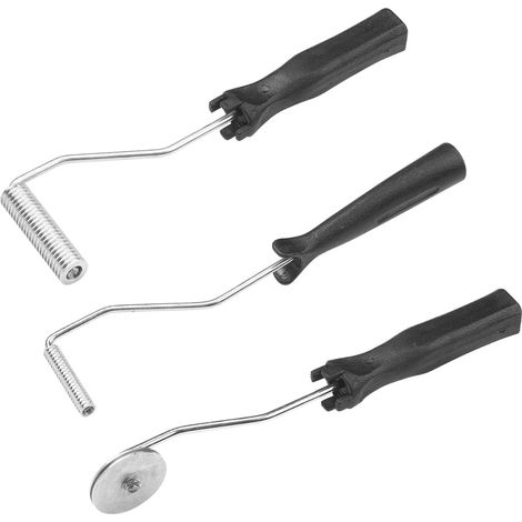 Kit de 3 Rouleaux en Fibre de Verre Ensemble de Rouleaux en Fibre de Verre, Kit D'outils à Bulles en Fibre de Verre 3 Pièces pour Résine de Moulage, Efficace, (1/5)