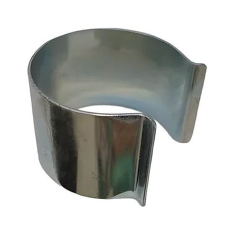Atout Loisir – Clips de fixation ronds en acier galvanisé – Diamètre 32 mm – Lot de 10 – Résistants à la corrosion pour serre et tunnel