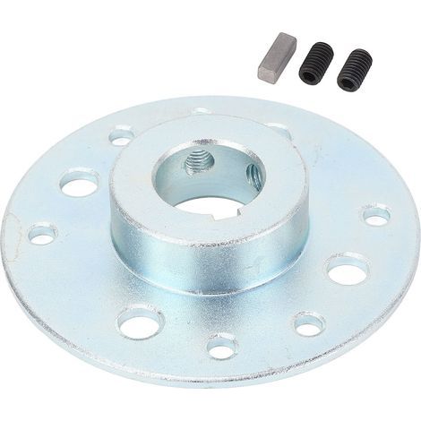 Jeffergarden Adaptateur de Moyeu de Pignon Arrière, Alliage d'acier, Alésage de 1 Pouce, Rainure de Clavette de 1/4 Pouce, pour Go Kart et Buggies. (1/5)