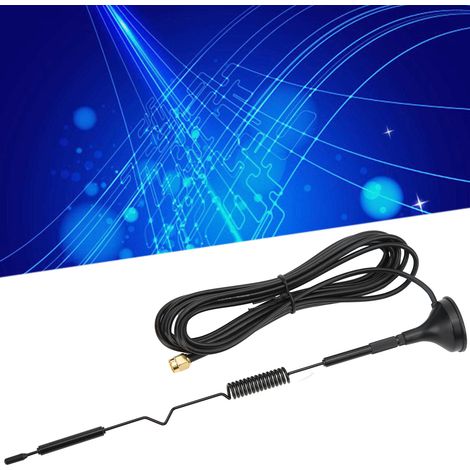 Antenne à ventouse compacte 5G XP-5G-009 à ressort vibrant pour virage, gain élevé 15 dBi, bande complète, ultra-large bande. (1/5)