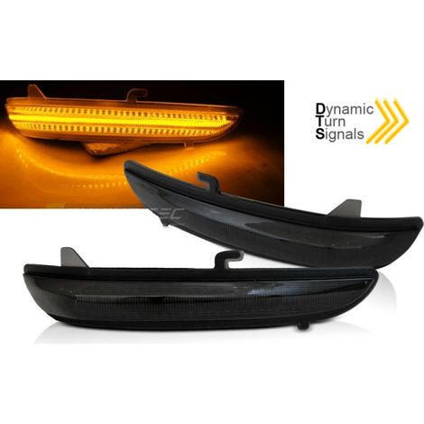 Paire Clignotant Repetiteurs retroviseurs Citroen C3 2016-2020 Fume LED Dynamique-36864031 (1/3)