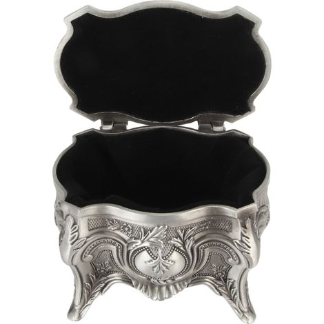 Boîte à bijoux vintage, coffret de rangement à bijoux haut et créatif de style européen, cadeau de mariage ou d'anniversaire, boîte rétro