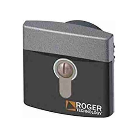 Roger - R85/60IAE SÉLECTEUR ALUMINIUM ENCASTRÉ D.60 AVEC CLÉ À CYLINDRE EUROPÉEN