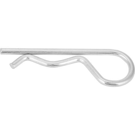 10 goupilles fendues de type B, goupilles de retenue zinguées, clips à ressort, épingles à cheveux (360 mm) (1/5)