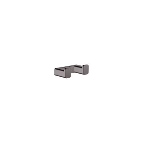 Hansgrohe AddStoris - Doppelhaken, Chrom schwarz gebürstet 41755340
