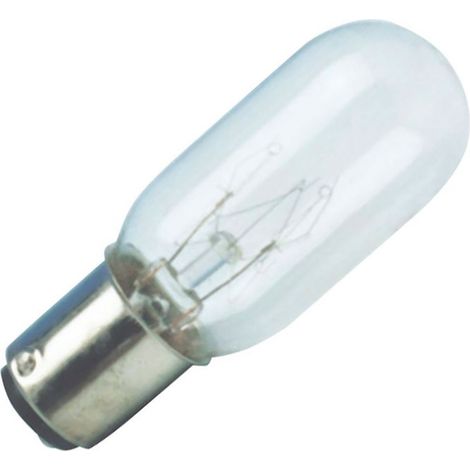 Bombilla incandescente tubular bayoneta, 25 w