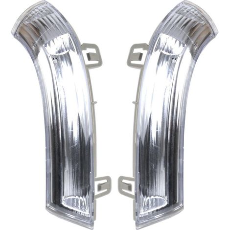 Lntyq Pour VW Golf 5 6 Passat 3BG 3C Sharan Clignotant Rétro Répétiteur Cristal Gauche