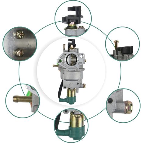 188F carburetor for GX390 and GX270 (5KW 13HP), GX340 (11HP), 182F manual.--DTEKGAZ