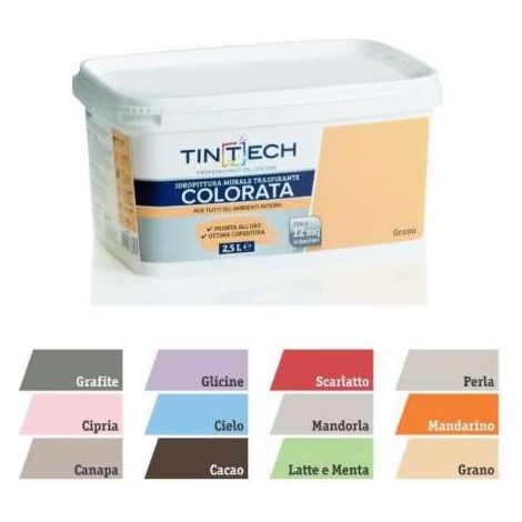 TINTECH PITTURA COLORATA 2,5 L MANDORLA