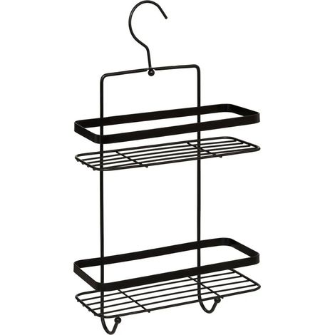 Serviteur de Douche 2 Niveaux "Venterra" 31cm Noir