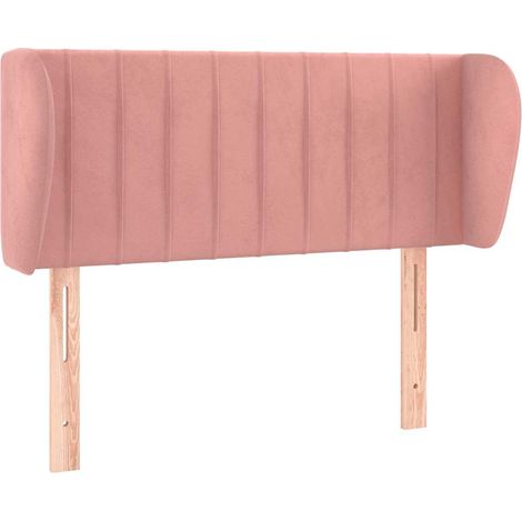 Maison Exclusive - Cabecero de terciopelo rosa 103x23x78/88 cm (1/5)