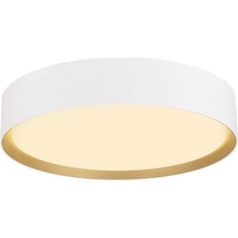 Plafonnier DECONA 30 rond 2700/3000 K 18W PHASE blanc/or - SLV - 1008579 (1/4)