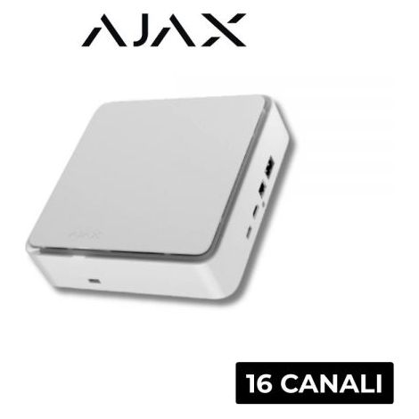 AJAX NVR HAC (16 CANALI) HD HDMI BIANCO / NERO - 134506 - 134505 BIANCO 16 CANALI - 134506