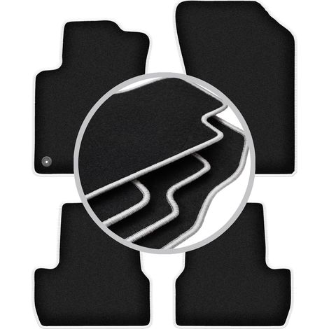 Tappetini auto CARLUX-SILVER per: Citroen C3 II hatchback (2009-2016)