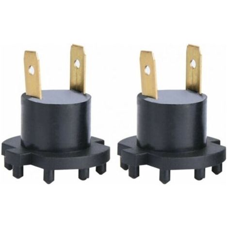pour support ampoule h7 Paire de support d'ampoule de douille de phare pour Mazda 3 5 Kawasaki Aprilia B28V510A3 mazda connecteur ampoule h7 douille de phare Support de douille de phare Prise (1/4)