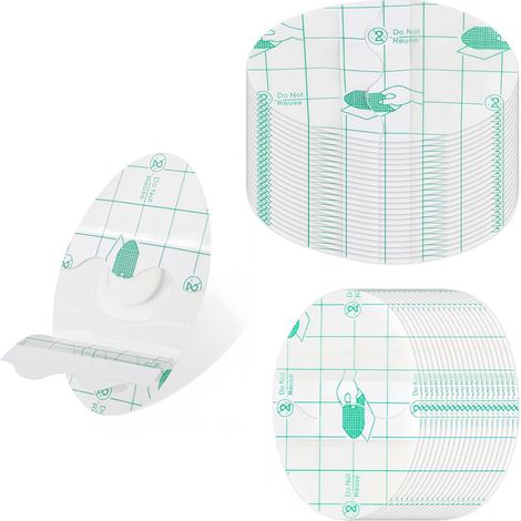 100 Pieces Autocollants D'oreille, Autocollants Oreilles étanches de Bébé, Protection Bouchon Oreille Piscine Enfant, Transparents Ultra Fins Protège Oreilles pour Natation, Douche, Surf (1/5)