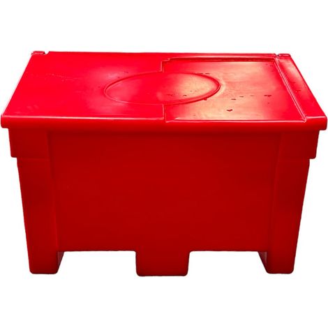 Bac à sable incendie/ à sel de déneigement 200l (1/3)