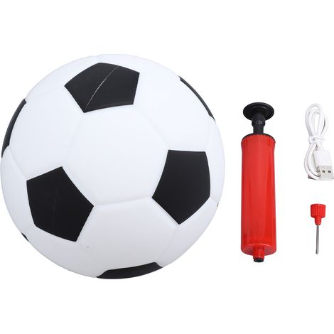 Ortviai Lampe de Table Tactile en Forme de Ballon de Football – Veilleuse Rechargeable en Silicone pour Chambre, Séjour ou Camping (1/5)