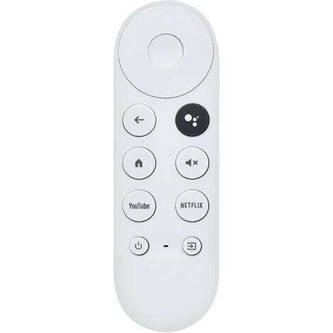 PA G9N9N Bluetooth-Sprachfernbedienung für Google Chromcast TV 4K Snow, Ersatz-Google-Fernbedienung mit Netflix- und Youtube-Tasten (nur Fernbedienung) (1/5)