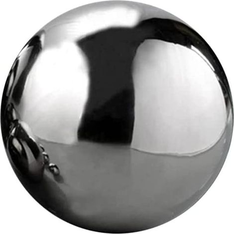 150/200/250/300MM Garden Decorative Sphere Stainless Steel Light Weight Mirror Decorative Squash Balls with Optional Sizes and Colors Perfect for Garden, Home, Wall Decoration