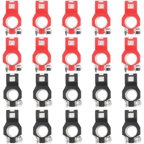 Connecteurs de Batterie Zincés pour Voitures Japonaises Pinces de Bornes Durables Antirouille Fixation Sécurisée pour Connexion Rapide (1/5)