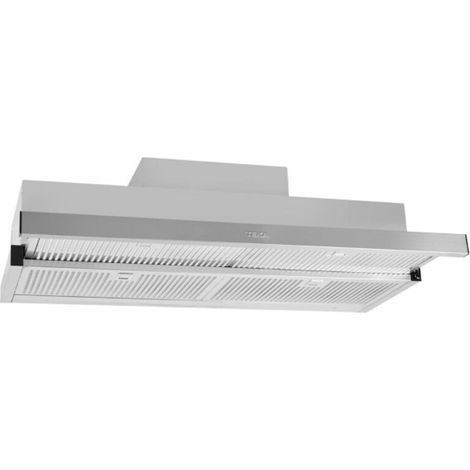 Teka CNL 9815 PLUS - Hotte extensible 90 cm, Moteur de Double turbine EcoPower, 5 vitesses + Intensive, Programmateur horaire de Aspiration, Barre de Eclairage LED, Couleur inox (1/2)
