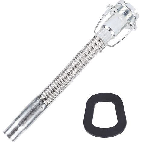 Buse de Transfert de Carburant Robuste Flexible à Dévidoir Manuelle Leakage Proof pour Bidons Américains 5L 10L 20L (1/5)