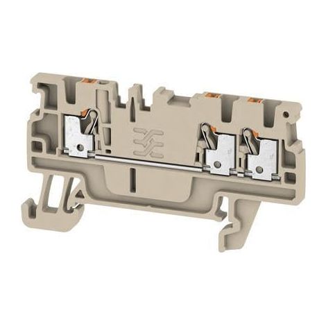 WEIDMÜLLER BORNES DE PASSAGE A3C 1.5 1552740000 BEIGE 50 PIÈCES WEIDMULLER
