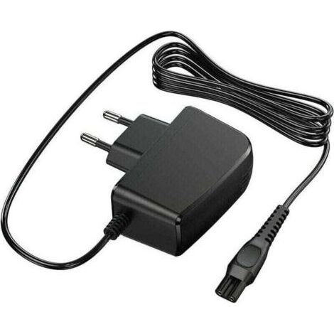 Kaelt - Chargeur de rasoir 15 V de rechange pour tondeuse Philips HQ8505, pour série 1000 3000 5000 7000 9000 QP6650 QP6550 QP6620 QP6510 QP6520, cordon adaptateur d'alimentation pour barbe électrique (1/4)
